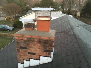 chimney crown repair with chimney cap