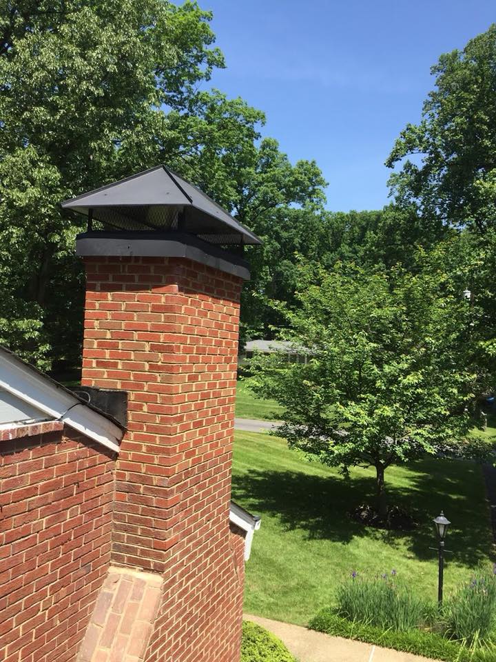 repaired chimney in Silver Spring, MD