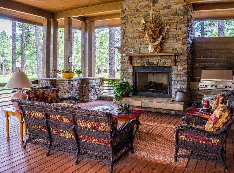 woodburning fireplace installed in Maryland