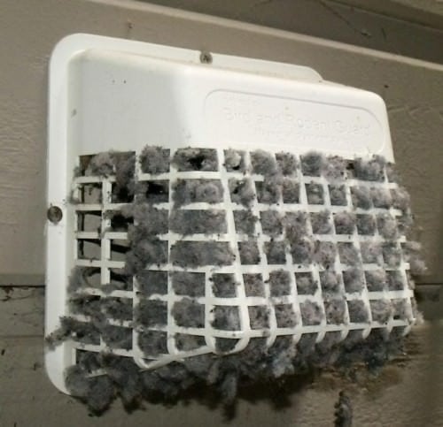 clean dryer vent