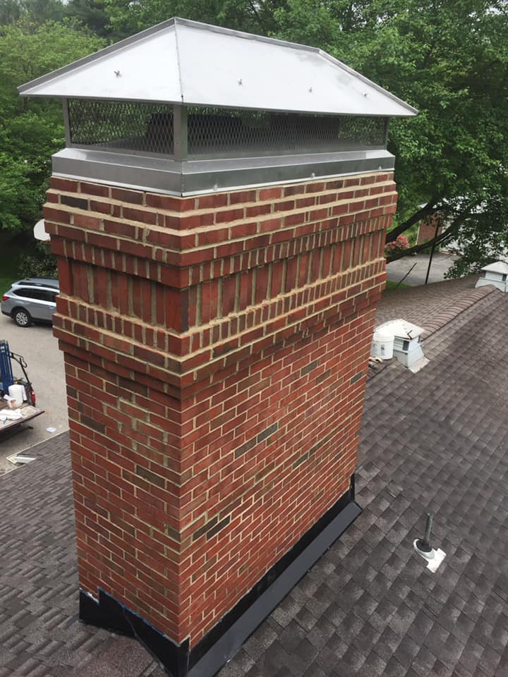 chimney repaired in Rockville, MD