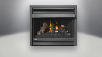 Napoleon ventless Gandville gas fireplace