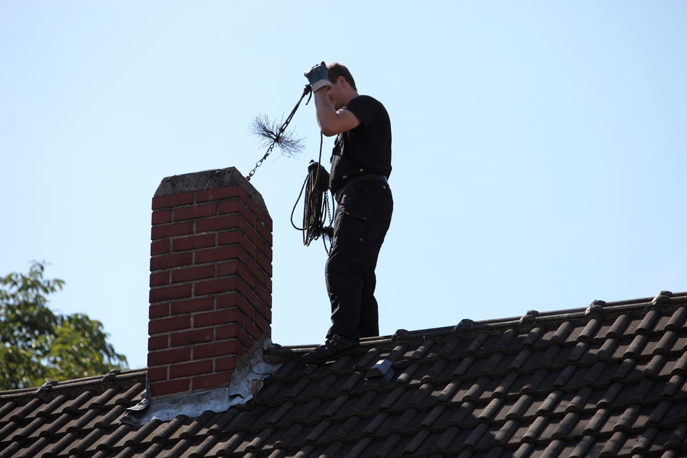 chimney sweep technician